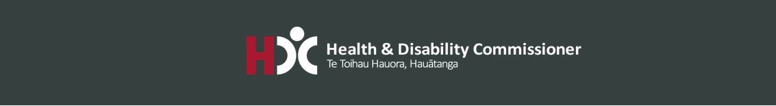 Health & Disability Commissioner